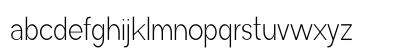 Avenis Light Regular Lowercase Preview