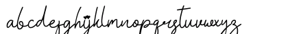 Aisha Valentine Regular Lowercase Preview