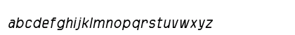 Akasha Italic Lowercase Preview