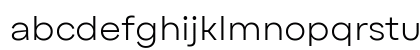 Alphazet Light Regular Lowercase Preview
