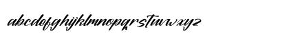 Amladen Bohiga DEMO VERSION Italic Lowercase Preview