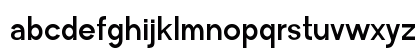 Avenis Semibold Regular Lowercase Preview