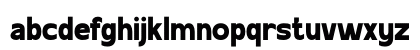 Banita Regular Lowercase Preview