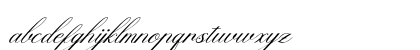 Bighried Ranbell Italic Regular Lowercase Preview