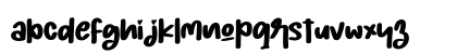 Biglove Christmas - Personal Us Regular Lowercase Preview