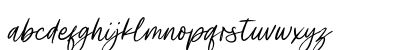 Billie James Regular Lowercase Preview