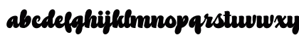Binter Script Regular Lowercase Preview