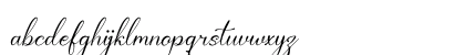 Berthaleya Ferbonitze Regular Lowercase Preview