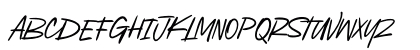 Black Bounars Regular Lowercase Preview