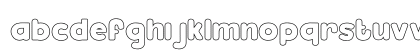 Bloksy Two Regular Lowercase Preview