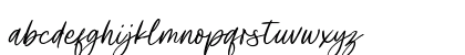 Billie James Regular Lowercase Preview