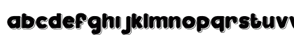 Bloksy Three Regular Lowercase Preview