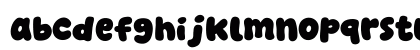 Blue Winter Regular Lowercase Preview