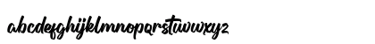 British Letter Regular Lowercase Preview