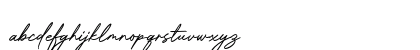 Brother Signature Regular Lowercase Preview