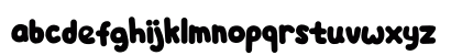 Bulonee Regular Lowercase Preview
