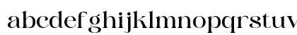Cangkem Regular Lowercase Preview
