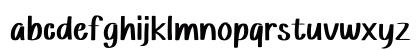 Champion Cartoon Regular Lowercase Preview
