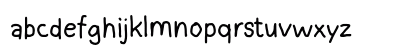 Charmed HF Regular Lowercase Preview