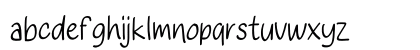 Chocolate Burn Regular Lowercase Preview