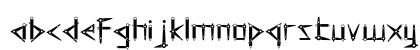Clever Science Caliper Regular Lowercase Preview