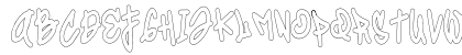 Coolest Hustle Outline Outline Lowercase Preview
