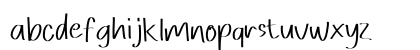 Cooling cartoon Regular Lowercase Preview