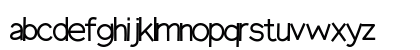 Courageous Regular Lowercase Preview