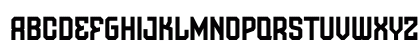 Eindhoven Personal Use Regular Lowercase Preview