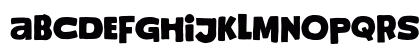 Emaro Regular Lowercase Preview
