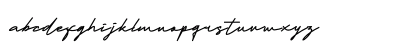 Farah Shanum Script Regular Lowercase Preview