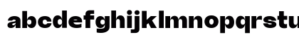Borscha Black Regular Lowercase Preview