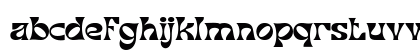 Bronte Regular Lowercase Preview