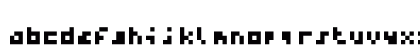 Bytesized Regular Lowercase Preview