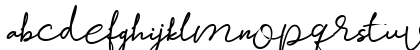 Capricious Ambrosia Regular Lowercase Preview