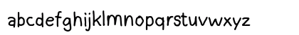 Charmed HF Regular Lowercase Preview