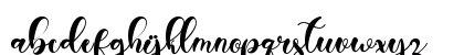 Christmas Holiday Monogram Regular Lowercase Preview