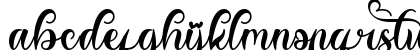 Christmas Liberty Demo Regular Lowercase Preview