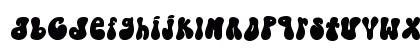 Christmas Groovy - Personal Use Regular Lowercase Preview