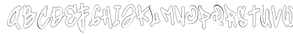 Coolest Hustle Outline Outline Lowercase Preview