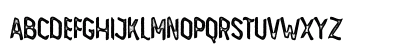 Dalgona Rolgado Rough Regular Lowercase Preview
