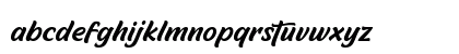 Deartone Regular Lowercase Preview