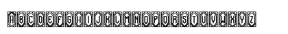 Divna Extravagant Regular Lowercase Preview