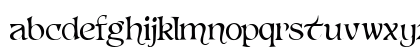 Citadel of Blackrose Regular Lowercase Preview