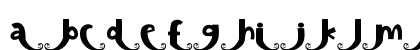 Frosty Faktur Bell Regular Lowercase Preview
