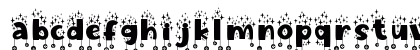 Frosty Faktur Ornament Regular Lowercase Preview