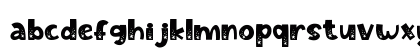 Frosty Faktur Star Regular Lowercase Preview