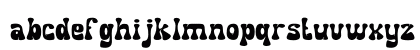 Funkdash Regular Lowercase Preview