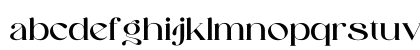 Galeriya Regular Lowercase Preview