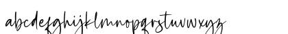 Gellatick Regular Lowercase Preview